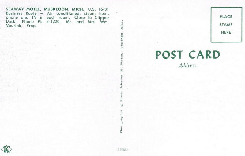 Seaway Motel - Vintage Postcard (newer photo)